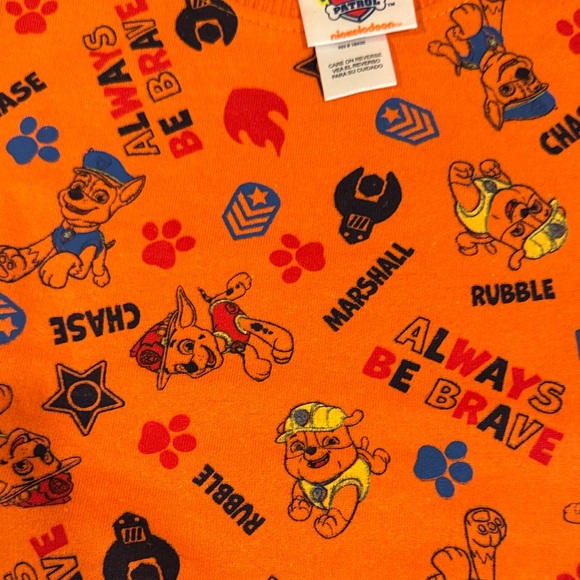 Paw Patrol Orange Kids Sweatshirt - Picture 4 of 5
